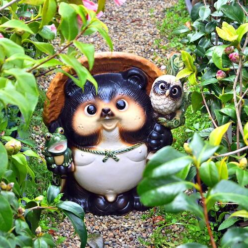 楽天市場】信楽焼狸 縁起物 たぬき信楽焼き 狸の置物 置物八相縁起