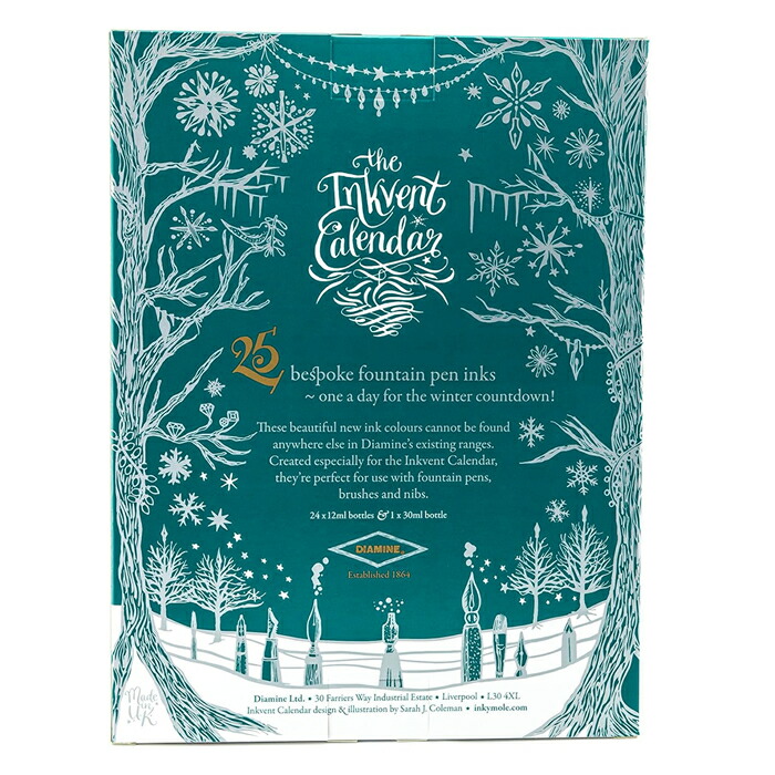 楽天市場】【ラッピング無料】 Diamine ダイアミン Inkvent