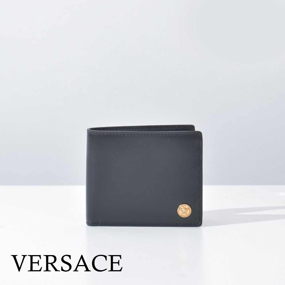 楽天市場】ヴェルサーチ 財布 2つ折り財布 メンズ VERSACE 本革 革