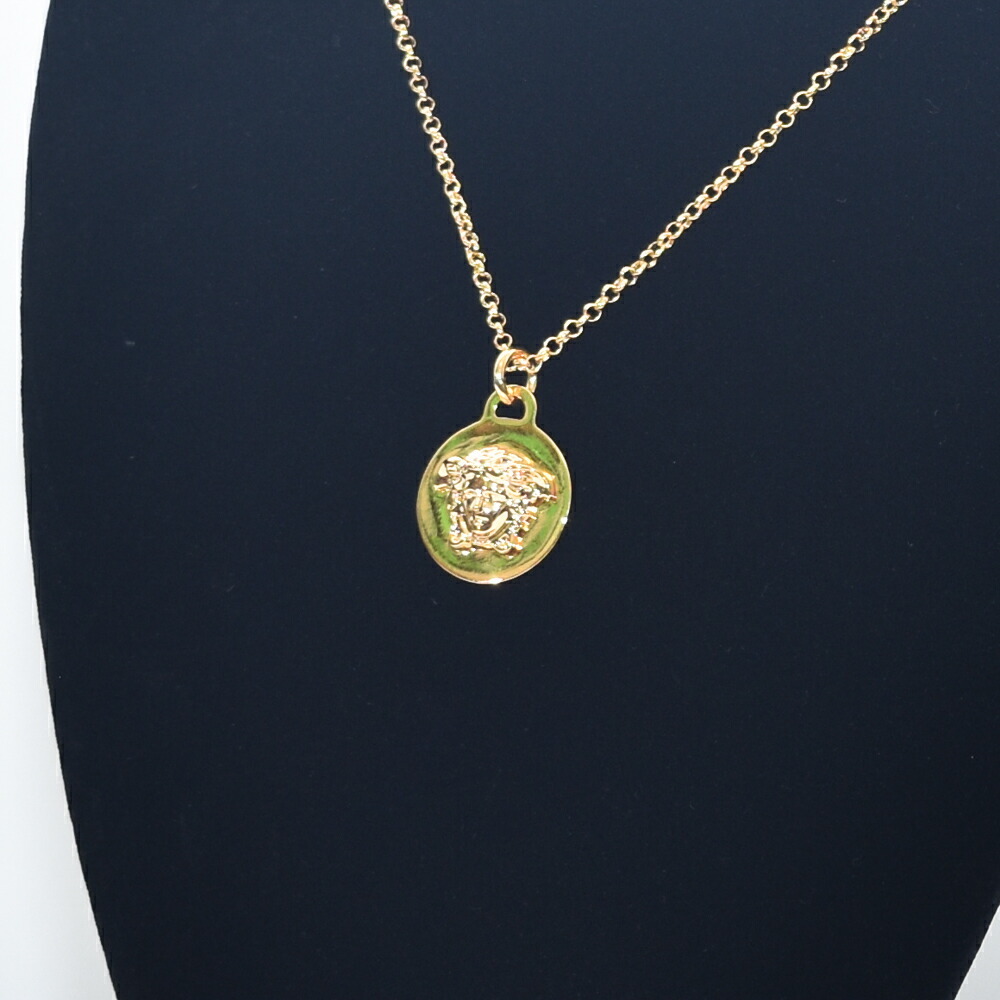 楽天市場】VERSACE ネックレス ゴールド ロゴ メデューサ メンズ