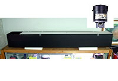 60㎝水槽用上部フィルター コーナーガード レイシーポンプP112Sフル