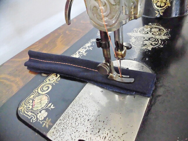 楽天市場】【中古】 シンガーミシン SINGER アンティークミシン 台付き