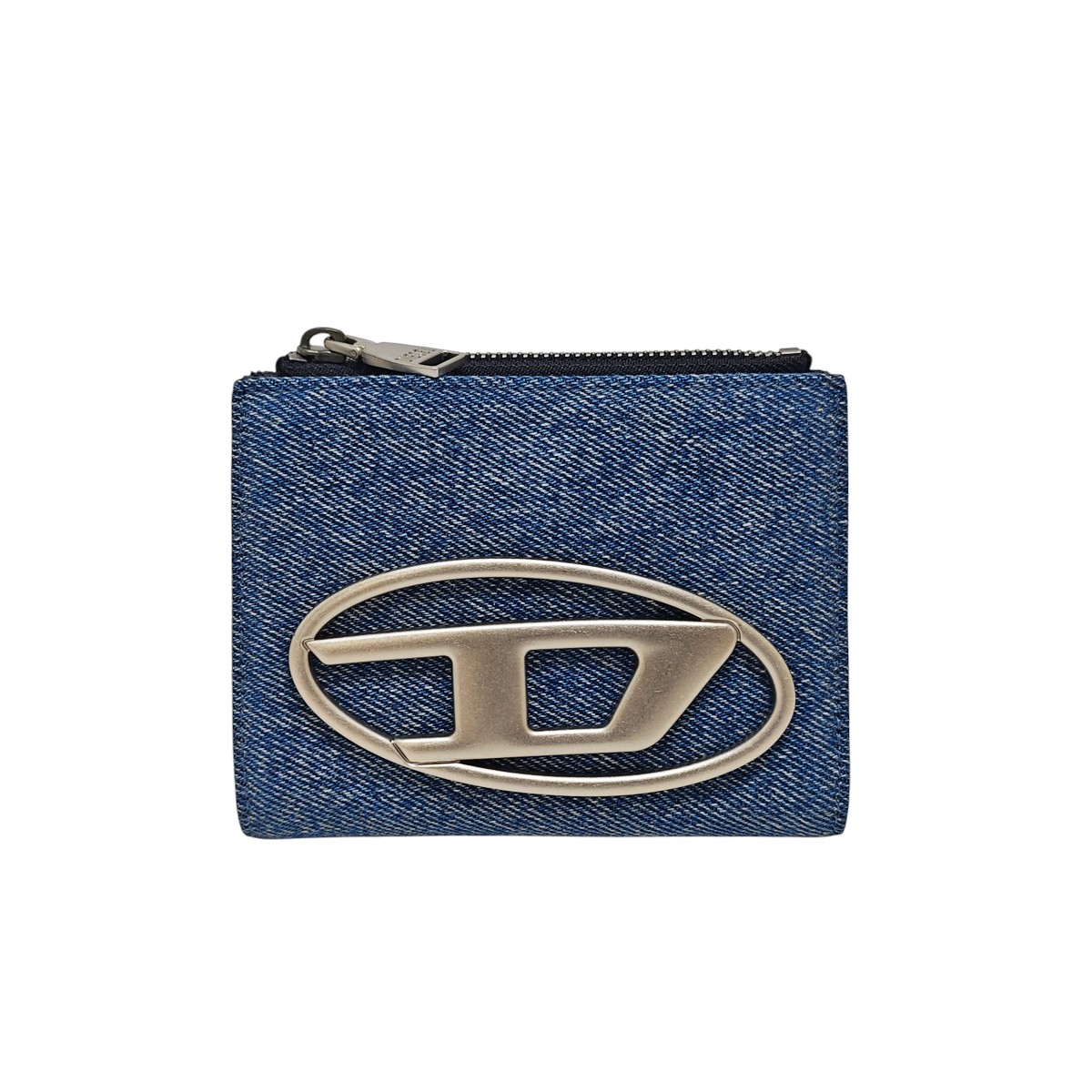 楽天市場】ディーゼル DIESEL 1DR BI-FOLD ZIP II ロゴプレート デニム