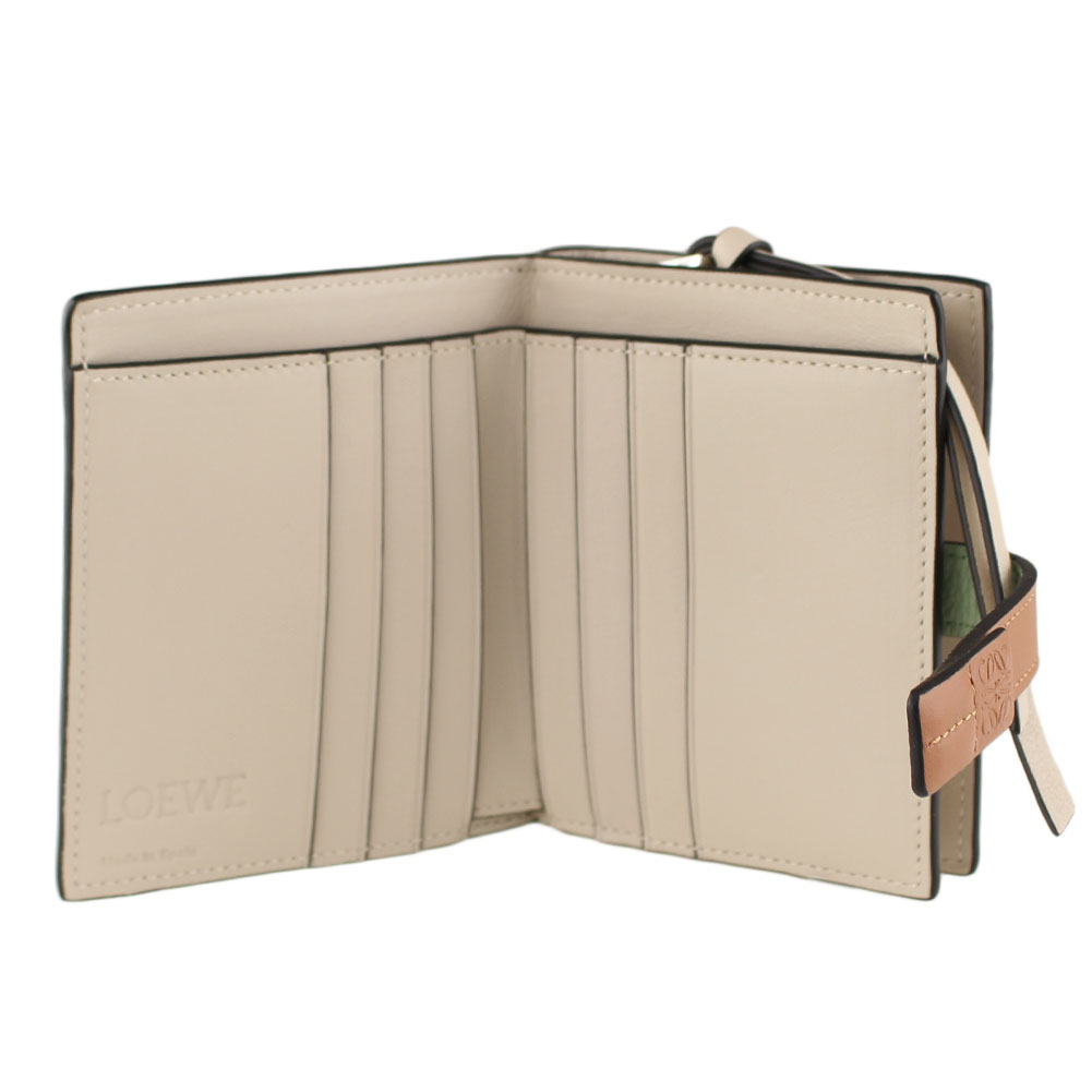 楽天市場】ロエベ 財布 二つ折り LOEWE c660z41x01 6465 グリーン