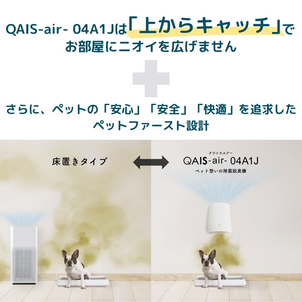 楽天市場】サンスター クワイスエアー QAIS-air- 04A1J 脱臭機 空気