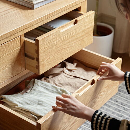 楽天市場】キャビネット 幅95.5cm 幅135cm 完成品 チェスト 引き出し7