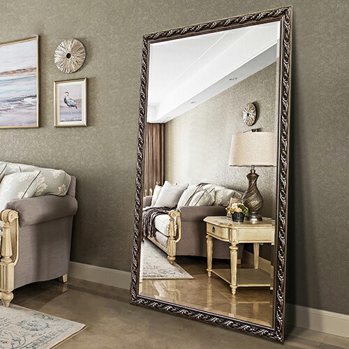 楽天市場】全身鏡 スタンドミラー 鏡 ミラー 全身 姿見鏡 かがみ 方形