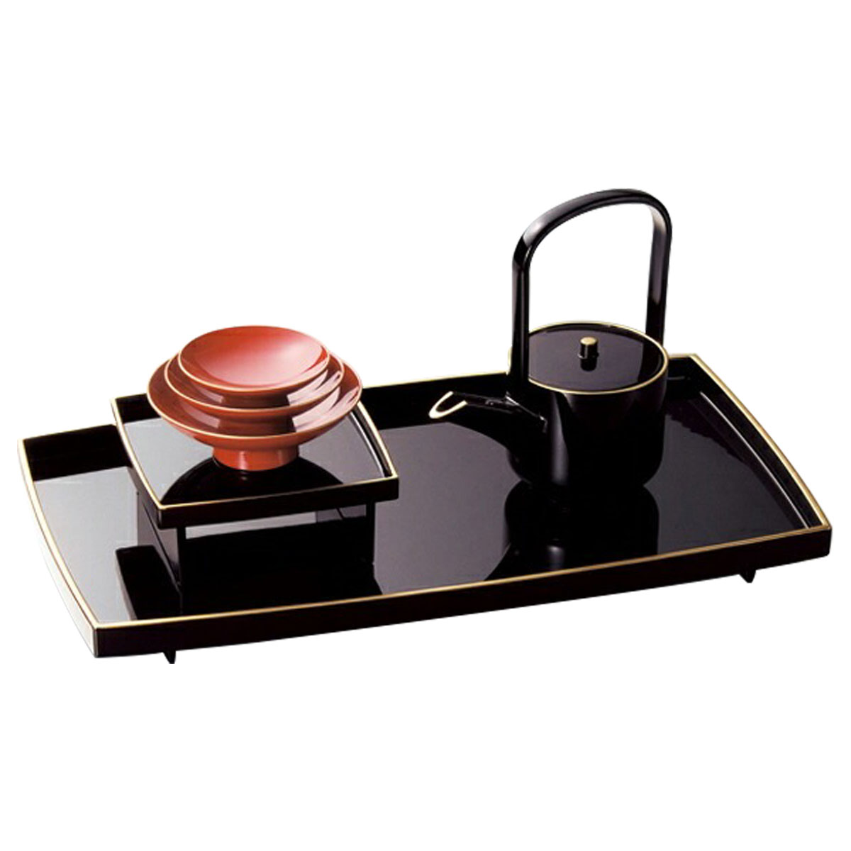 楽天市場】屠蘇器 屠蘇器セット モダン 胴張 溜渕金 送料無料 日本製