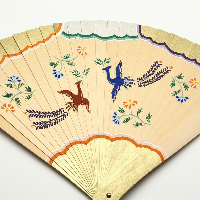 楽天市場】【 伊勢 宮忠 】【 彩色桧扇 人絹紐 】浦安舞用 33cm 神具