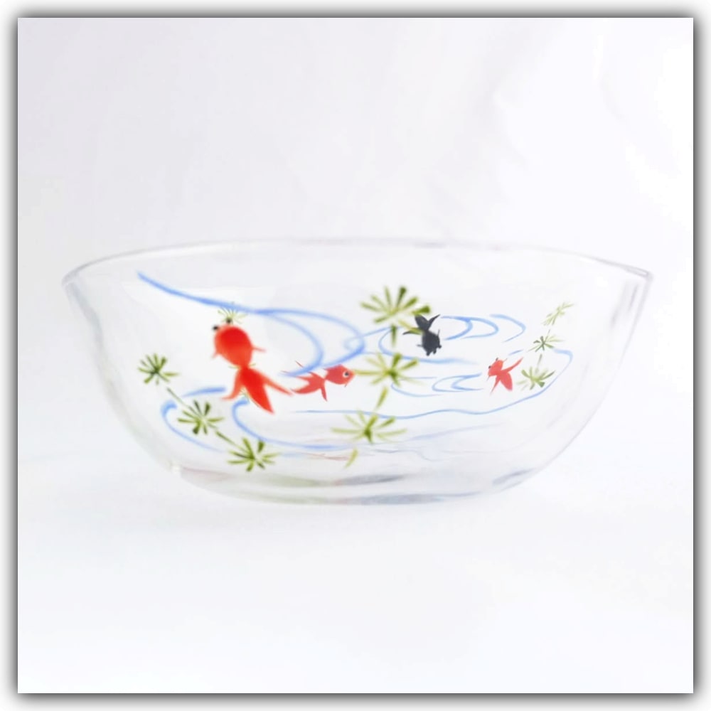佐々木ガラス クリスタル ロビン 小鳥 コンポート 花瓶 脚付きボウル