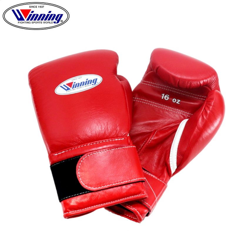 Winning ボクシンググローブ 16 oz 赤ソフトタイプ