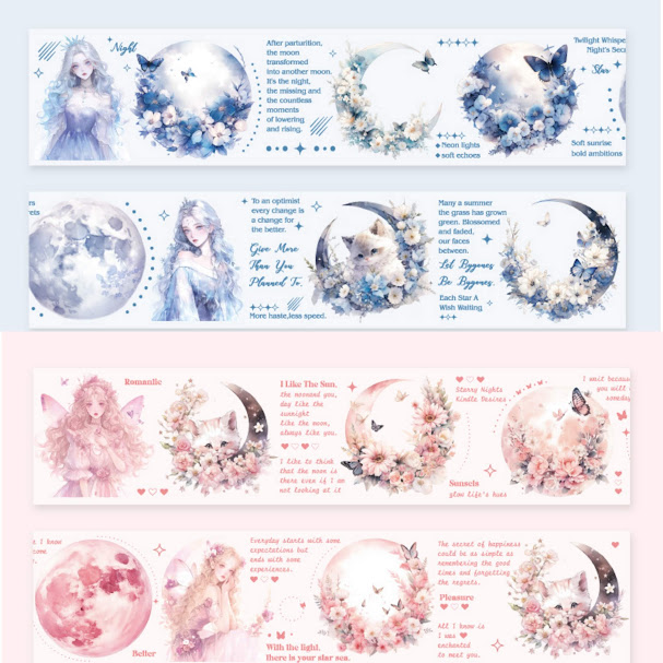 楽天市場】マスキングテープ 海外 マスキングテープ 透明 女の子 英字