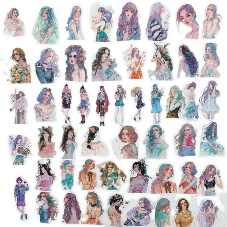 韓国 作家 シール セット