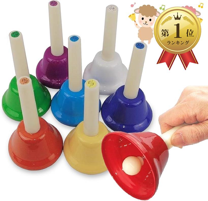 はなみずき ゼンオン ハンドベル ミュージックベル 24個 ブロンズ色