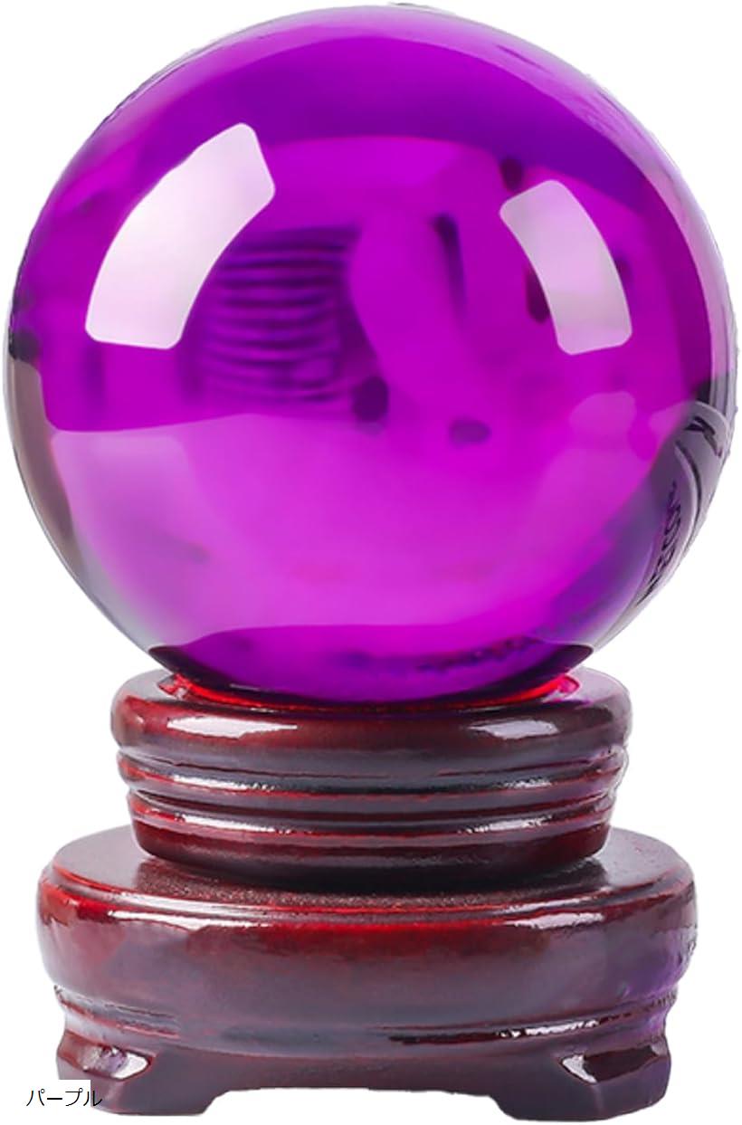 楽天市場】水晶玉 10cm 台座付き クリスタルボール ガラス 大玉 丸玉