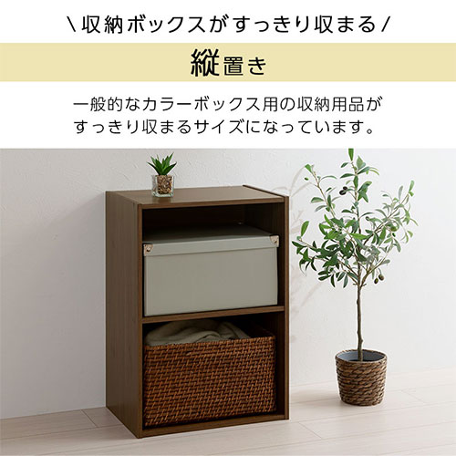 楽天市場】本棚 漫画 2段 カラーボックス 横置き A4 コミックラック