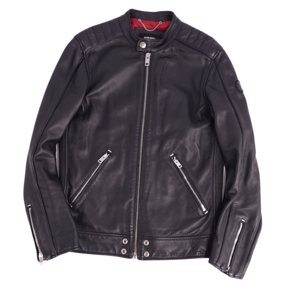 楽天市場】ディーゼル DIESEL ジャケット レザージャケット シングル