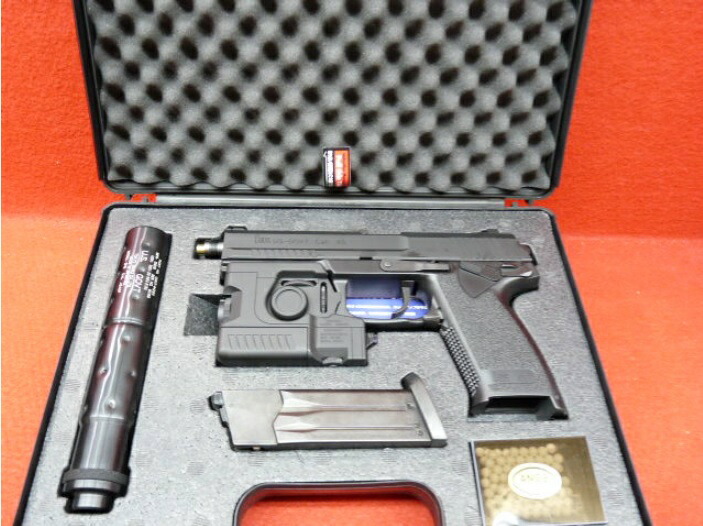 楽天市場】東京マルイ 固定ガスガン ソーコム Mk23用消音カスタム 音凪