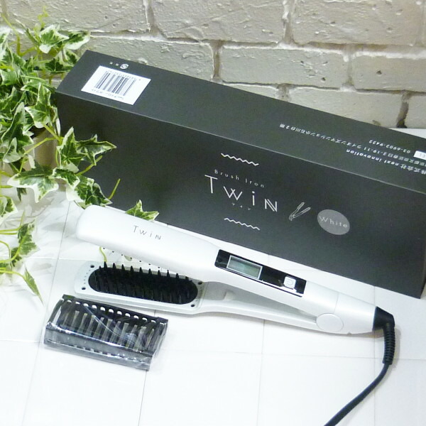 Twin ツイン アイロン Twinアイロン（ツインアイロン）ホワイト