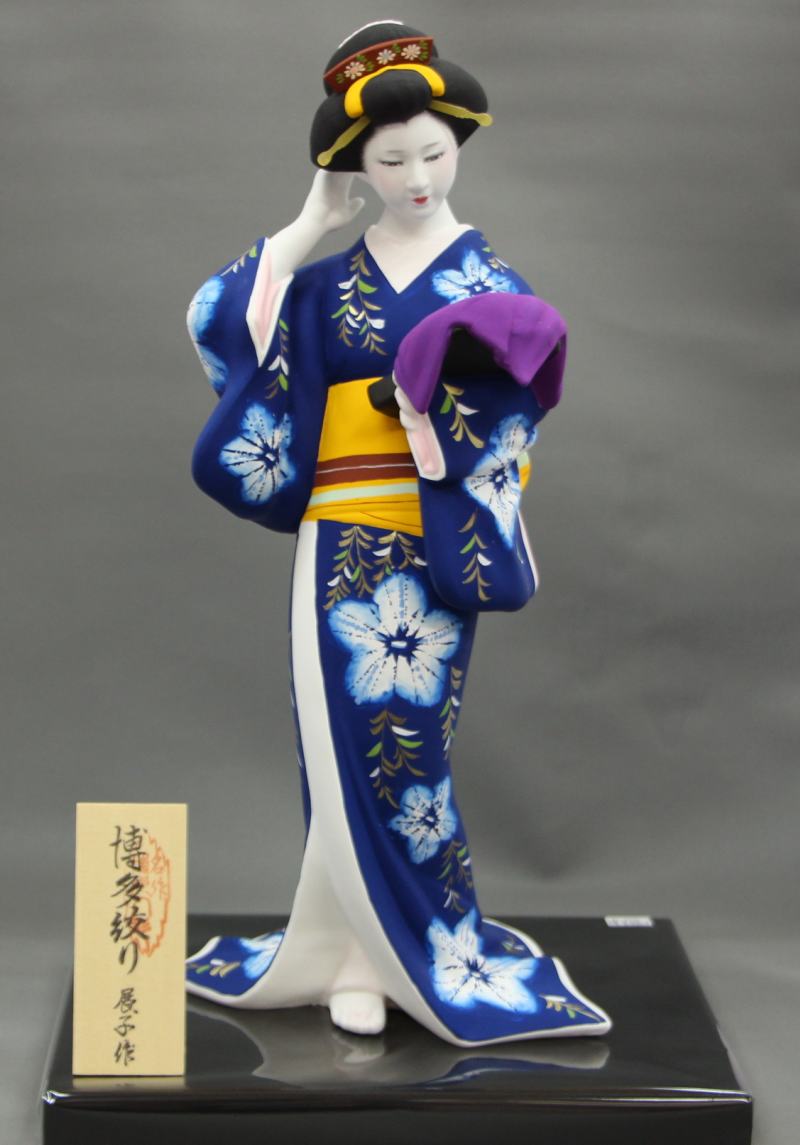 楽天市場】博多絞り【博多人形】 : 人形のモリシゲ