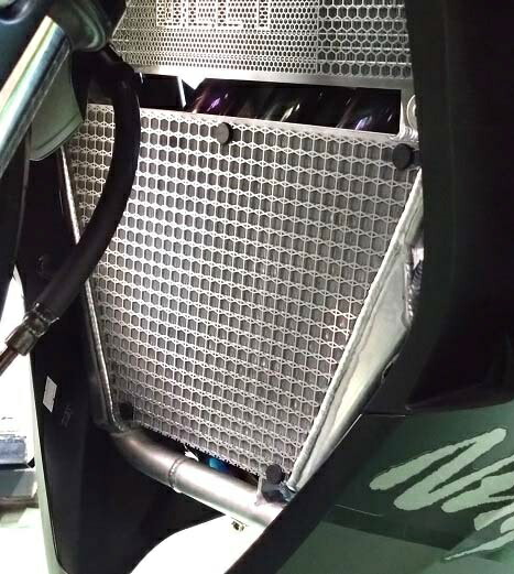 楽天市場】BEET ビート サブラジエター コアガード Ninja ZX-25R/ZX-4R