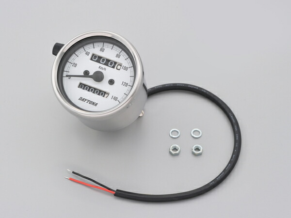 楽天市場】デイトナ DAYTONA バイク用 ミニメーター 機械式スピード