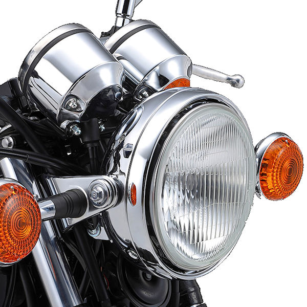 sr400 ヘッドライトステーつき