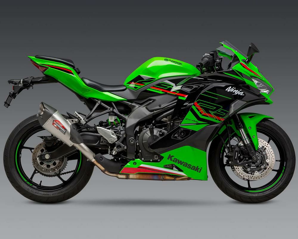 楽天市場】ニンジャ 23〜 ZX-4RR Ninja スリップオンマフラー AT2