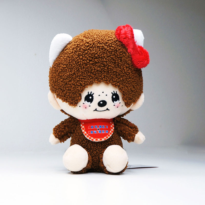 楽天市場】モンチッチ ぬいぐるみ キーホルダー ハローキティ コラボ