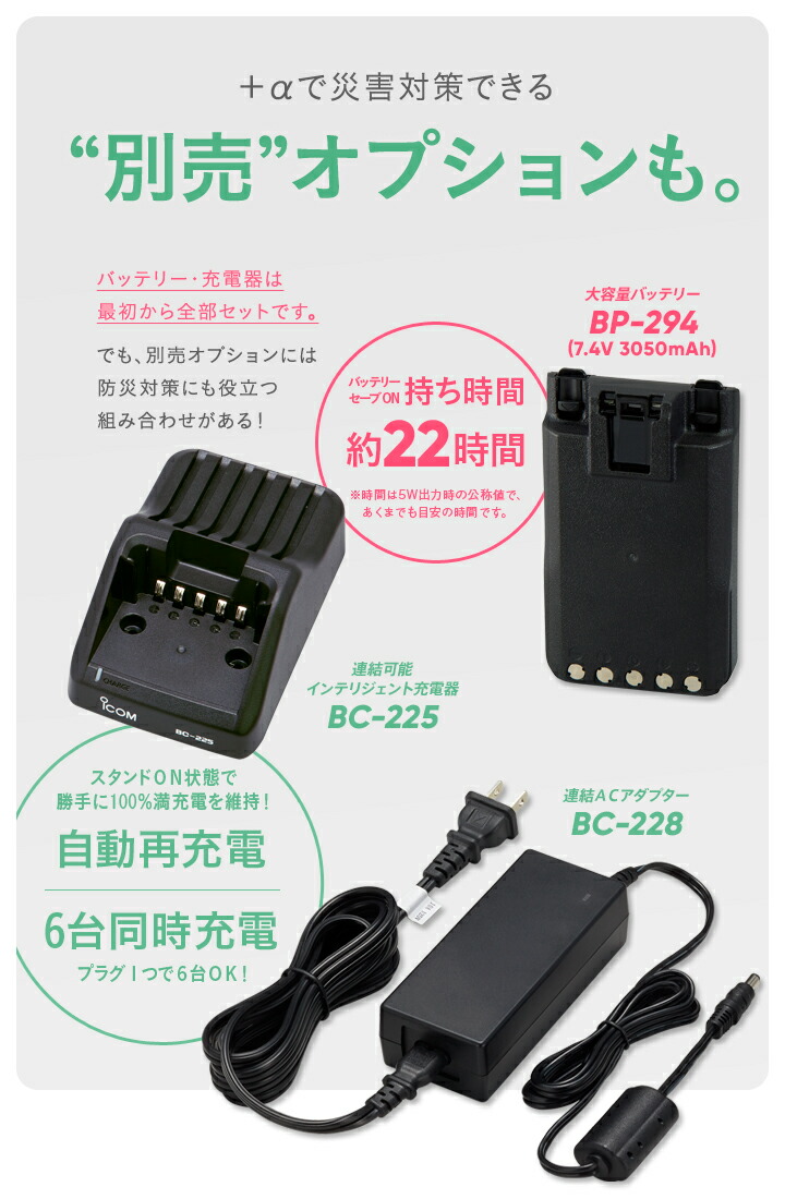 ICOM デジタル簡易無線 30ch IC-DPR7SBT 美品 アイコム IC-DPR7SBT