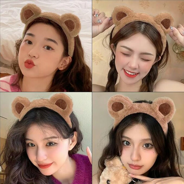 BABY くまみみカチューシャ 茶色 ブラウン BABY くまみみカチューシャ