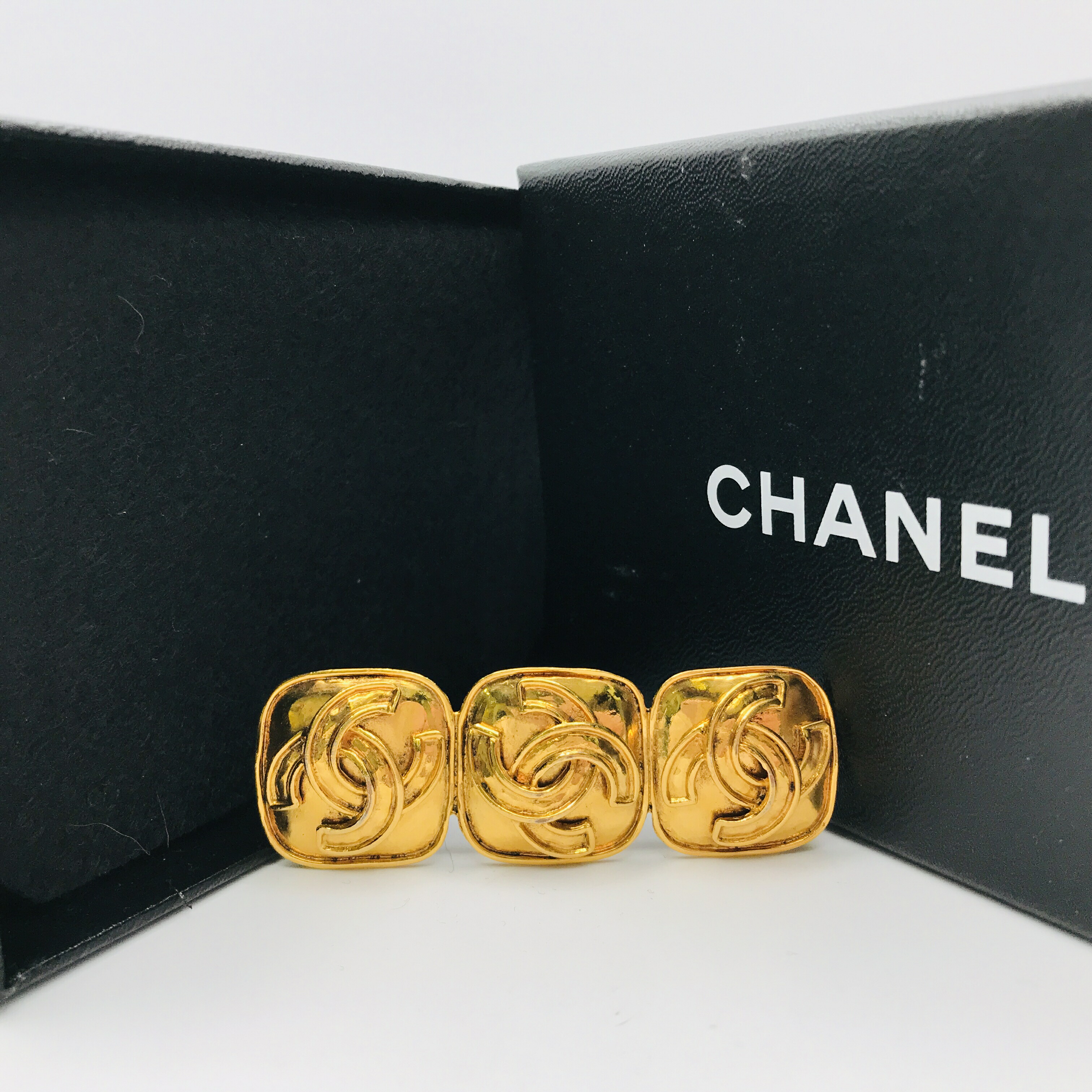 楽天市場】【中古】良品 CHANEL シャネル 3連 ココマーク ヴィンテージ