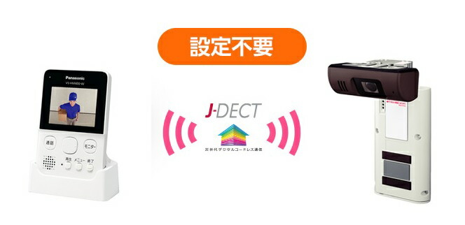 楽天市場】パナソニック VS-HC400-W モニター付きドアカメラ