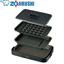 楽天市場】象印（ZOJIRUSHI）【EP-FS30-BA】グリルなべ ブラック □3枚