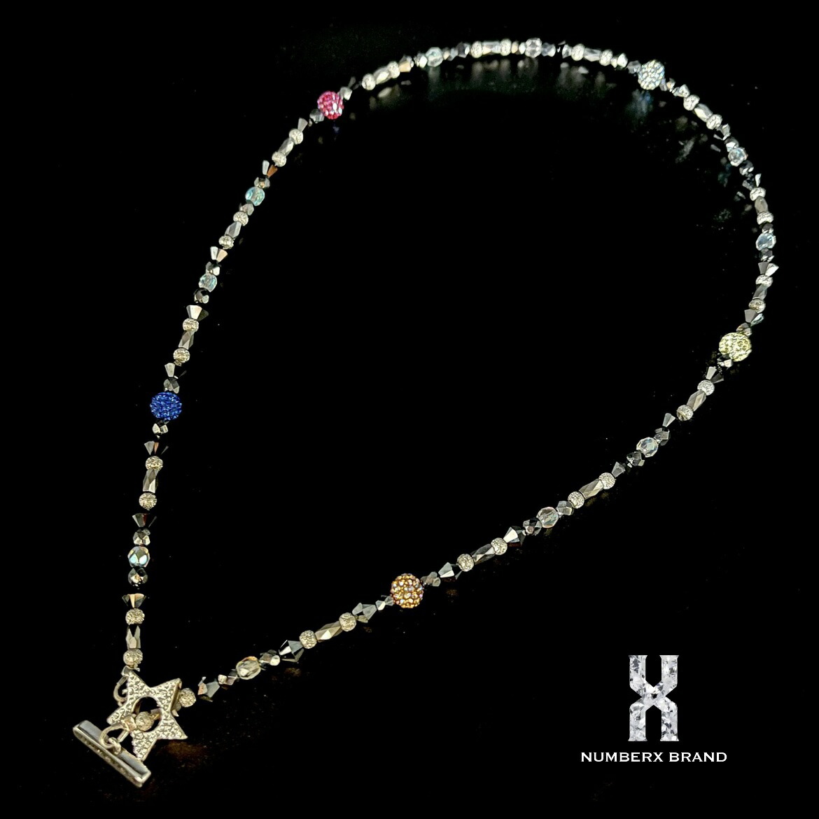 楽天市場】NUMBERX スポーツネックレス X Sシリーズ ジェットブラック