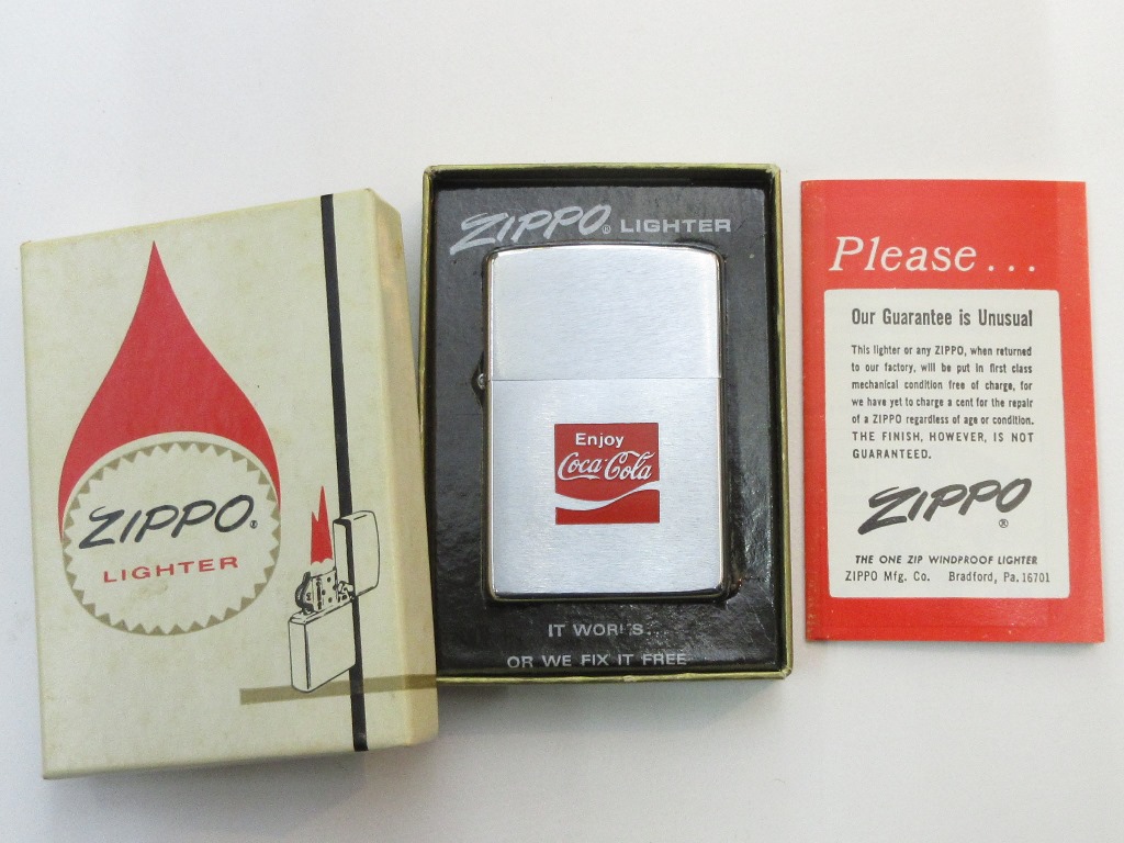 Zippo Coca-Cola 未使用 オイルなし 【公式通販】