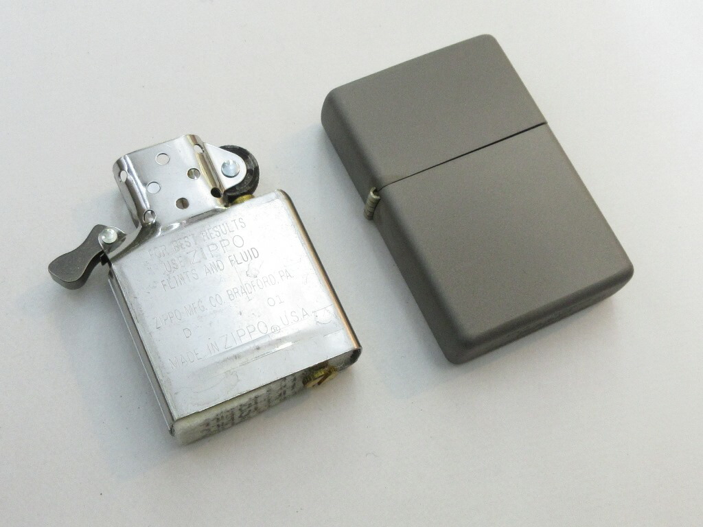 zippo ジッポー Solid Titanium ソリッドチタニウム 未使用品 Yahoo