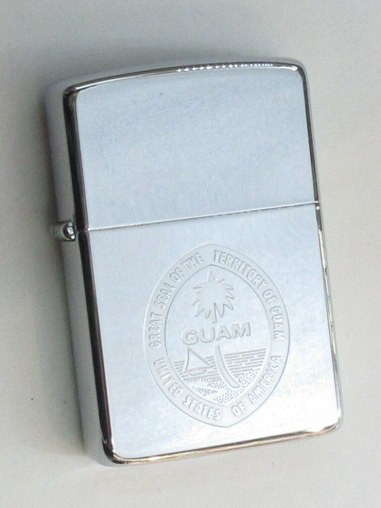 楽天市場】ビンテージZippo GUAM グアム島 ポリッシュ仕上げ 1985年製