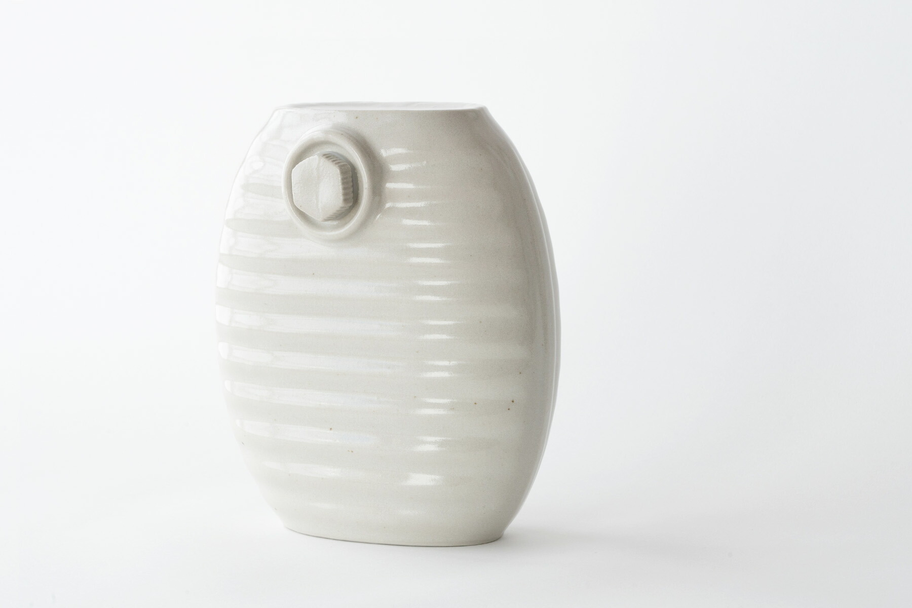 楽天市場】陶器製 湯たんぽ 高田焼き シンプル 25センチ 伝統的 暖房