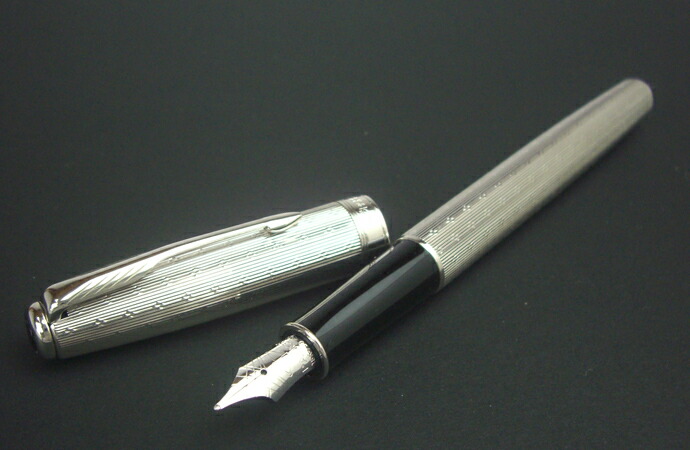 楽天市場】PARKER パーカー ソネット プレミアム シルバー CT 万年筆