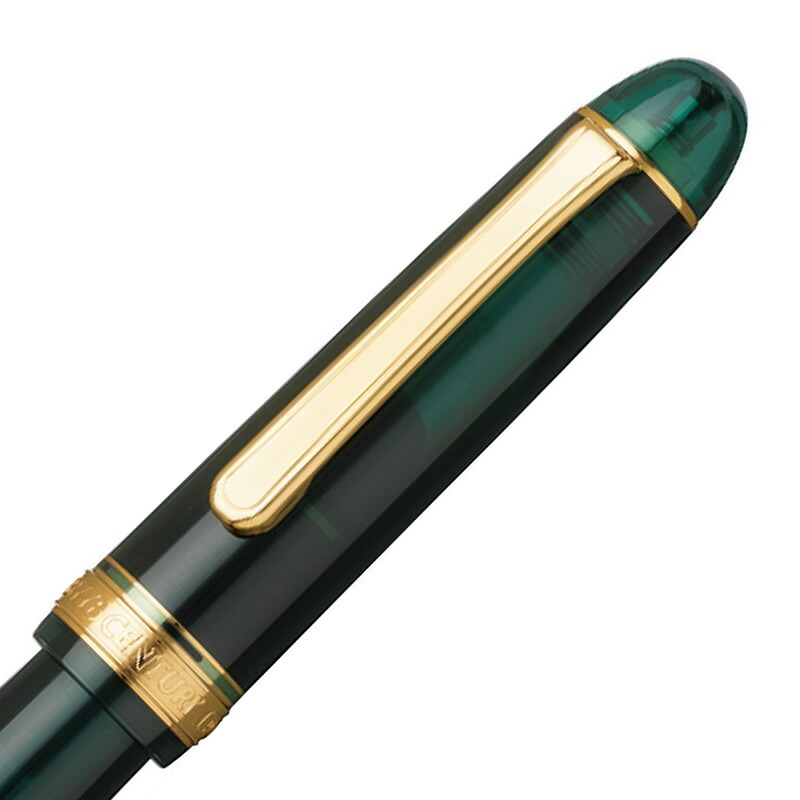 楽天市場】プラチナ万年筆 #3776 センチュリー ローレルグリーン PNB