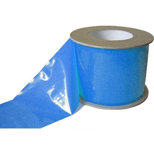 楽天市場】害虫捕獲粘着テープ 新 トルシーロール 青色 10cm×100M 1巻