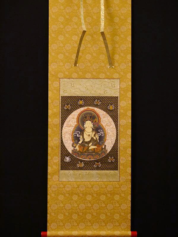 松僊 絹本色紙画 肉筆！ 真作！！ 松僊 絹本色紙画 肉筆！ 真作！！