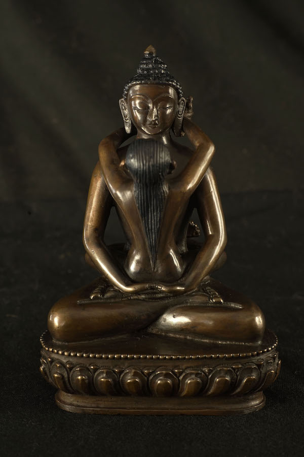 楽天市場】歓喜仏（ヤブユム）銅造彫金仕上げ : 仏像仏画チベット美術