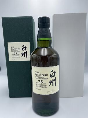 楽天市場】白州25年 サントリーシングルモルトウイスキー 700ml : 生