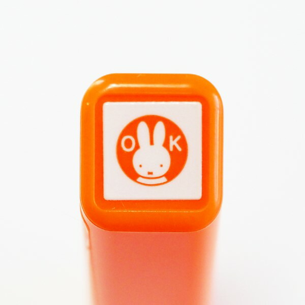 楽天市場】ブルーナワンポイント浸透印 はんこ A:2062-013 ミッフィー