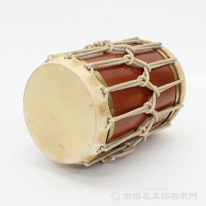 楽天市場】【当店の太鼓職人が製作した獅子舞用の太鼓】桶胴太鼓 7寸5