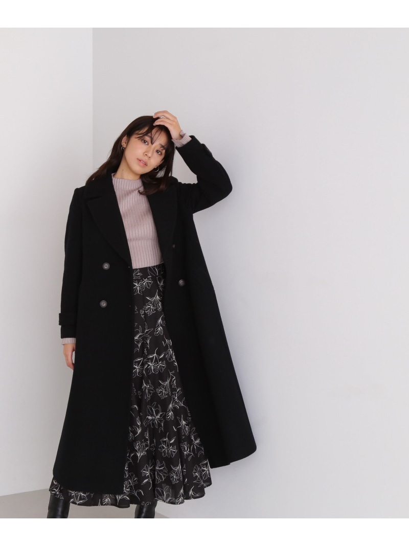 楽天市場】ビッグカラーダブルチェスターコート NATURAL BEAUTY BASIC