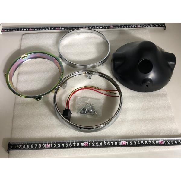 ペ*ン様 シビエヘッドライトZ411-03001 リムロゴケース裏ロゴ希