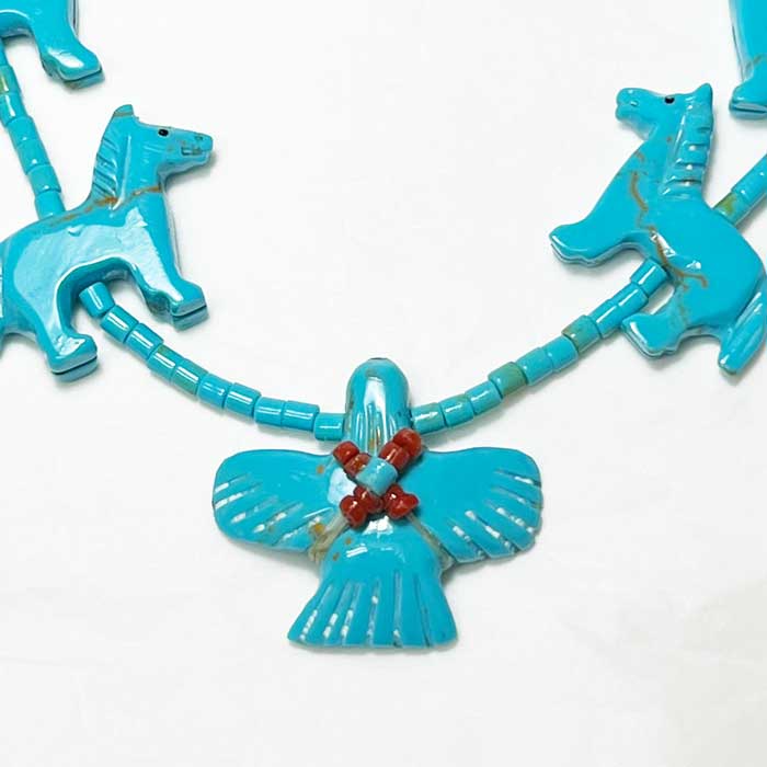 楽天市場】インディアンジュエリー ズニ族 ターコイズ フェティッシュ